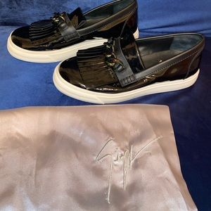Men’s Giuseppe Zanotti Patent Leather Slip on